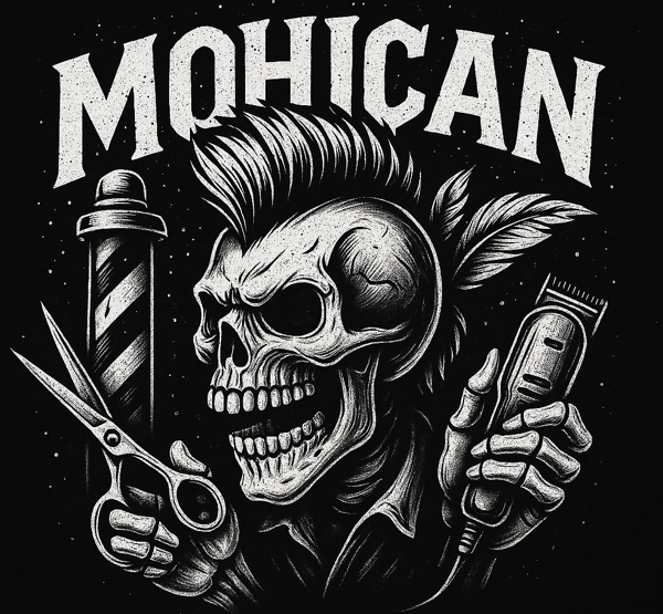 Mohican Barber logo